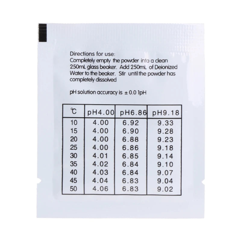 pH Buffer Powders 4.01